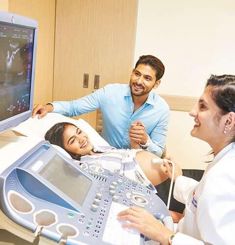 Mother at Maitri Hospital